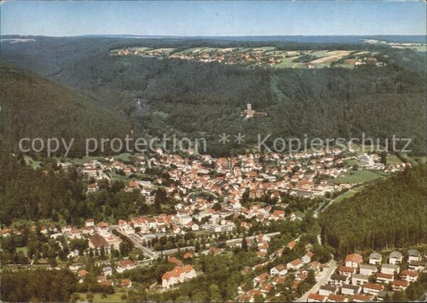 Bad Liebenzell Fliegeraufnahme