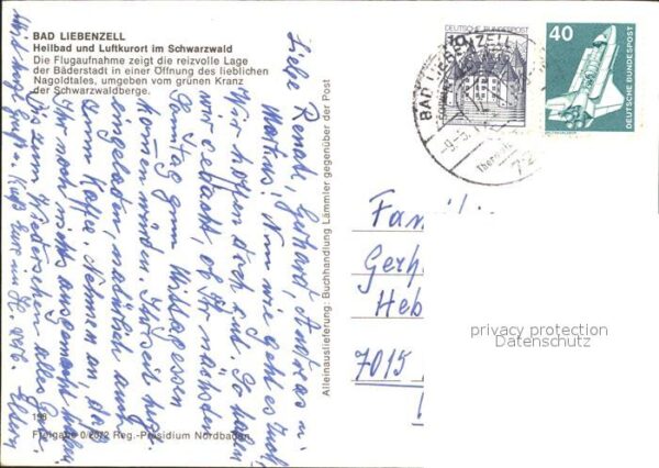 Bad Liebenzell Fliegeraufnahme Heilbad Nagoldtal – Bild 2