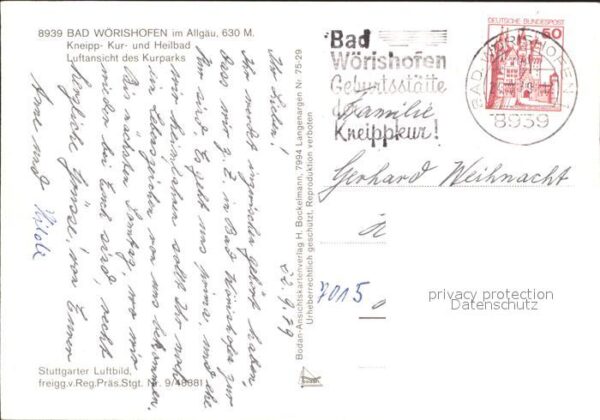 Bad Woerishofen Fliegeraufnahme Heilbad – Bild 2