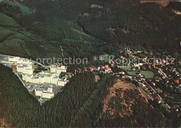 Goslar Fliegeraufnahme Hahnenklee 2 Ferienpark