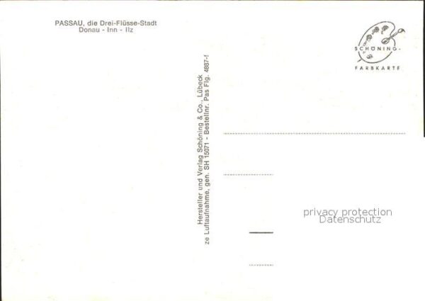 Passau Fliegeraufnahme Dreiflüssestadt Donau I – Bild 2