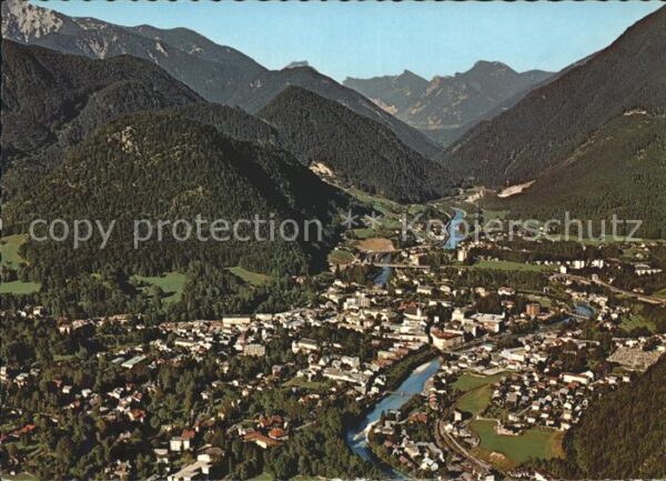 Bad Ischl Salzkammergut Fliegeraufnahme Ebensee Traunstein