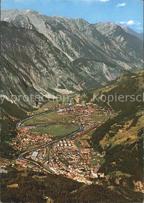 Landeck Tirol Fliegeraufnahme