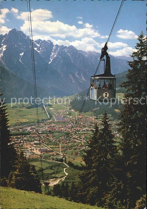 Lienz Tirol mit Zettersfeldbahn mit Spitzkofel