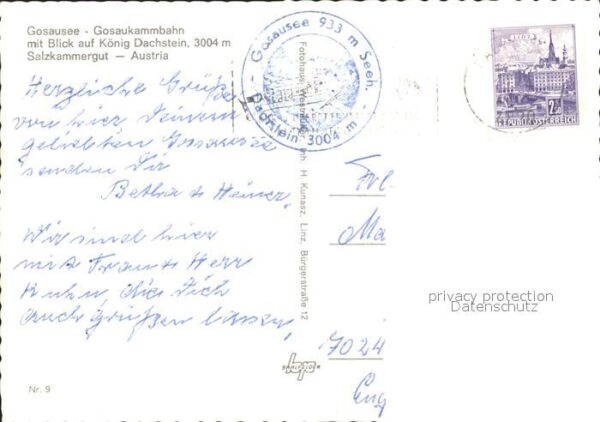 Dachstein Gebirge Gosausee mit Gosaukammbahn mit König Da – Bild 2