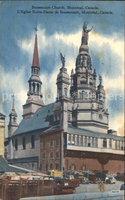 Montreal Quebec Bonsecours Church