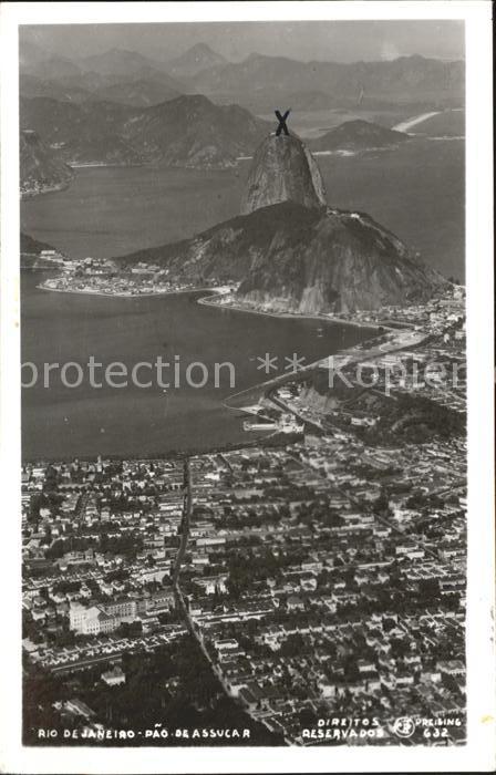 Rio de Janeiro Fliegeraufnahme