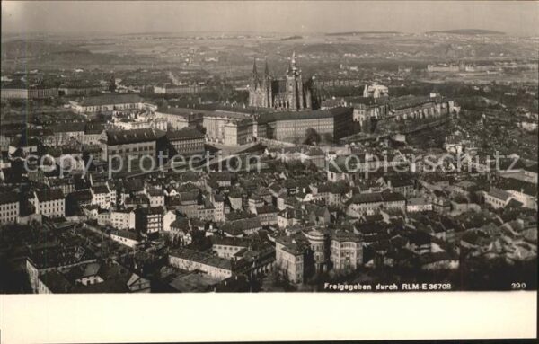 Prag Prahy Prague Fliegeraufnahme