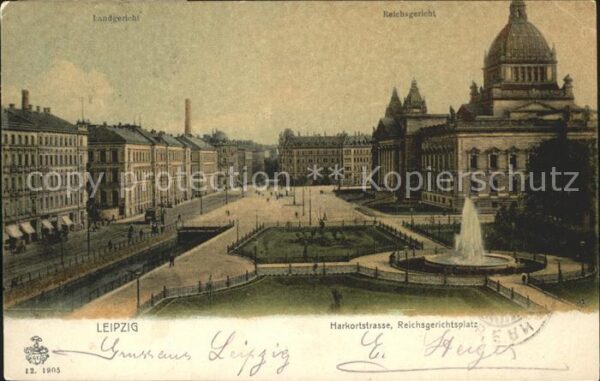 Leipzig Landgericht Reichsgericht Markortstrass