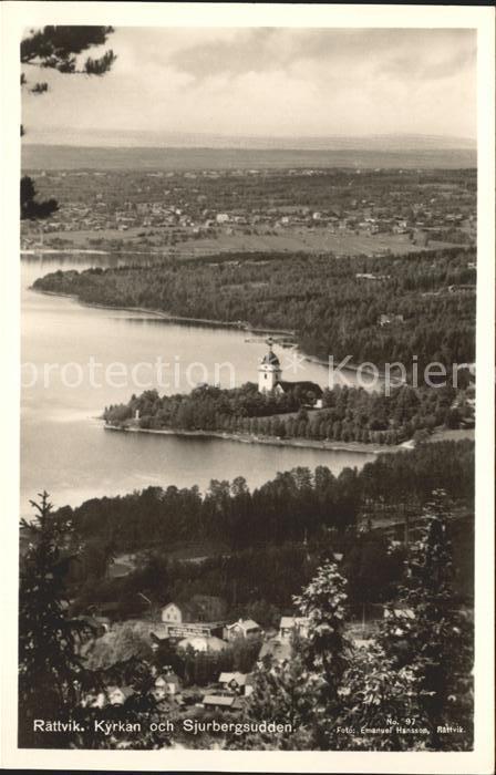 Raettvik Kyrkan och Sjurbergsudden