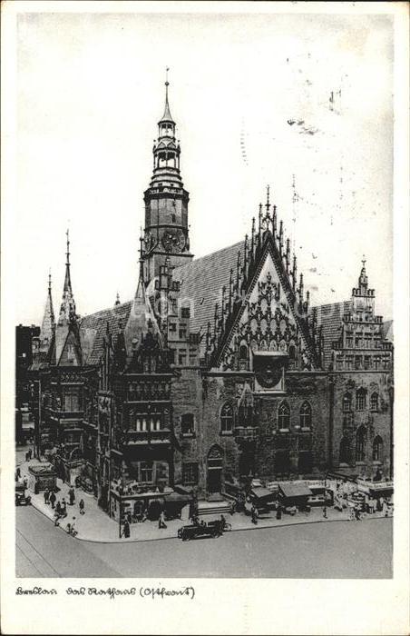 Breslau Niederschlesien Gebäude