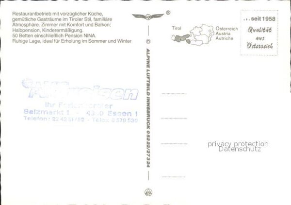 Gschnitz Tirol Gasthaus Alpenrose – Bild 2