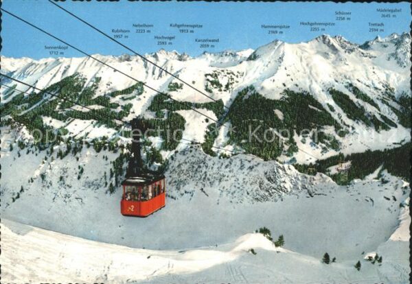 Mittelberg Kleinwalsertal Waldmendingerhornbahn
