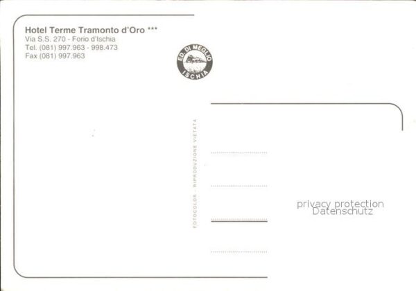 Forio d Ischia Hotel Tramonto d`Oro – Bild 2
