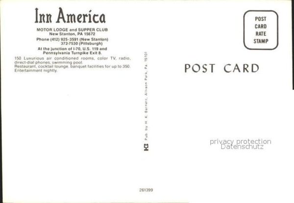 New Stanton Motor Lodge Inn America – Bild 2