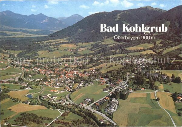 Bad Kohlgrub Fliegeraufnahme Moorheilbad