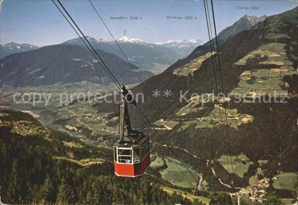 Scena Merano Seilbahn-Saltaus Hirzer-Hochplateau