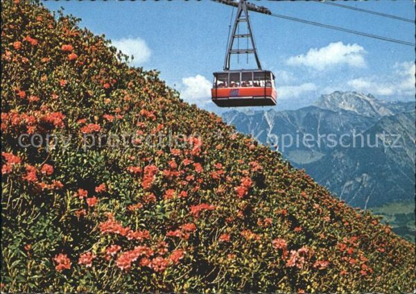 Oberstdorf Fellhornbahn mit Nebelhorn