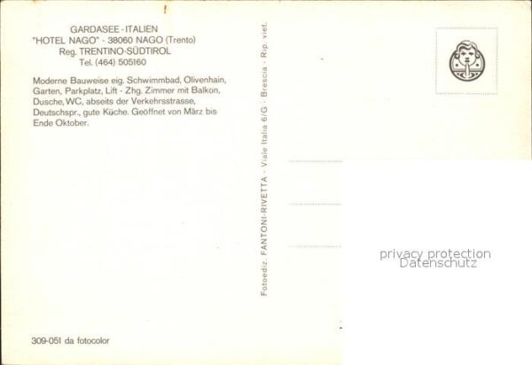 Nago Lago di Garda Hotel Nago – Bild 2