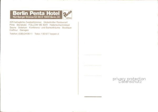 Berlin Penta Hotel – Bild 2