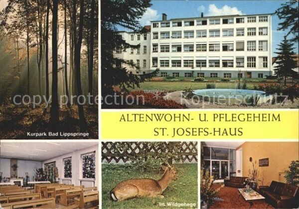 Bad Lippspringe Pflegeheim Wild Kurpark