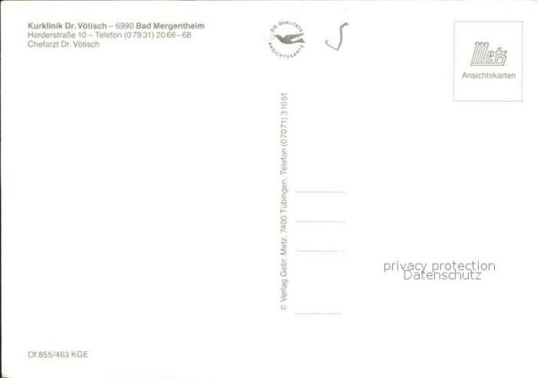 Bad Mergentheim Kurklinik Dr. Vötisch – Bild 2