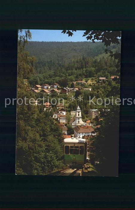 Bad Wildbad Thermen Städtische Bergbahn