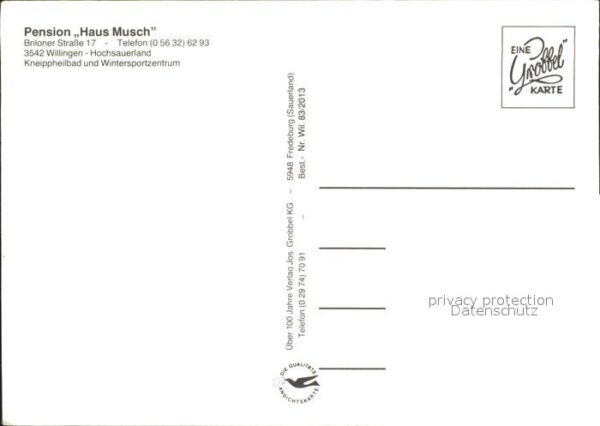 Willingen Sauerland Pension Haus Musch – Bild 2