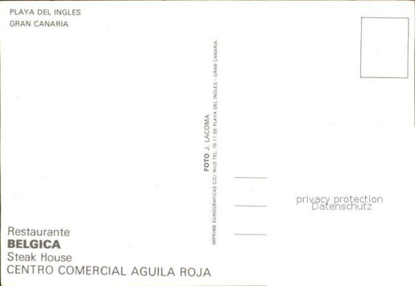Playa del Ingles Restaurant Belgica – Bild 2
