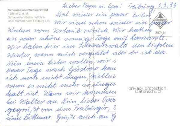 Schauinsland mit Horben und Freiburg – Bild 2