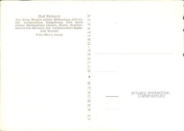 Bad Reinerz Niederschlesien Denkmal – Bild 2