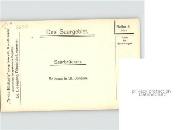 Saarbruecken St. Johann Rathaus – Bild 2