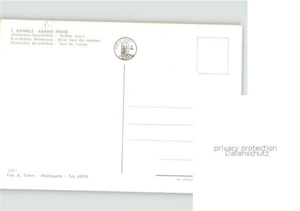 Abano Terme Fliegeraufnahme – Bild 2