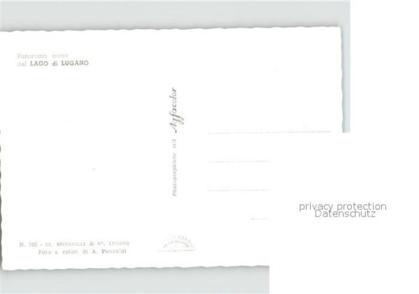 Lago di Lugano TI Fliegeraufnahme – Bild 2