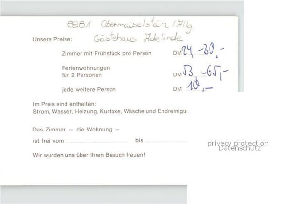 Obermaiselstein Gasthaus Adelinde – Bild 2