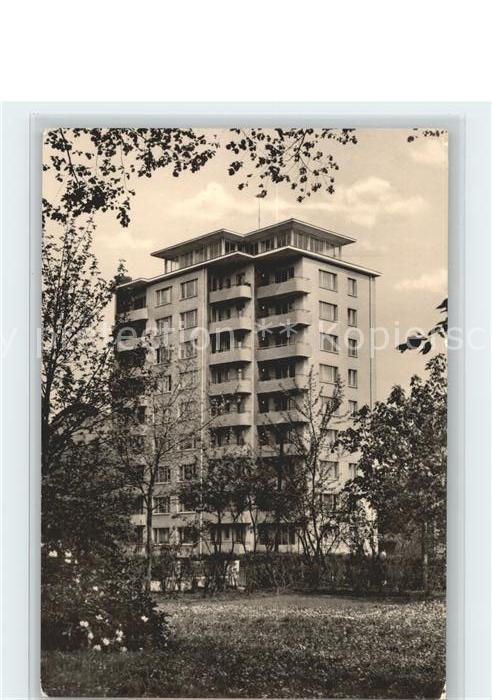 Karl-Marx-Stadt Hochhaus am Schlossteich