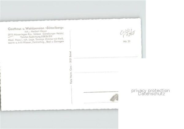 Hoesseringen Gasthaus Pension Bötzelberg – Bild 2