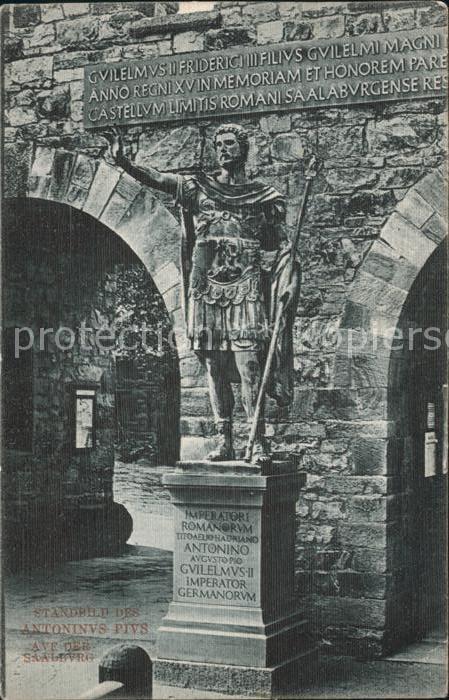 Bad Homburg Kastell Saalburg Standbild  Antonius Pi