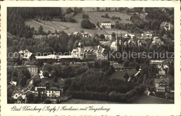 Bad Flinsberg Swieradow Zdroj Kurhaus mit Umgebung
