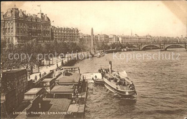 London Thames Embankment