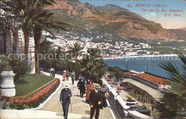 Monte-Carlo Vue sur les Bas Moulins