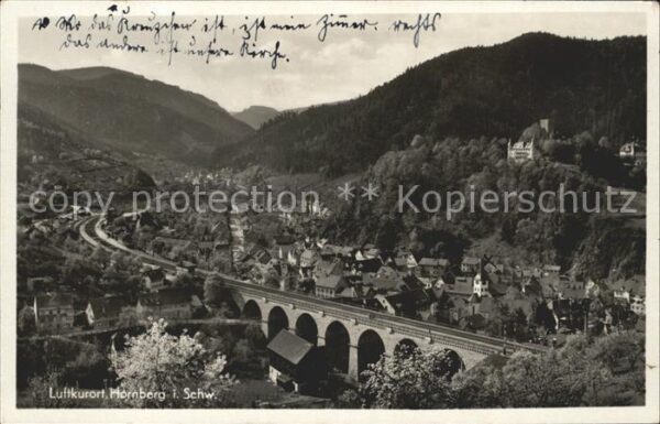 Hornberg Schwarzwald Eisenbahnviadukt