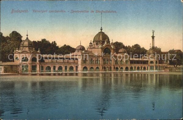 Budapest Sportpavillon im Stadtwäldchen