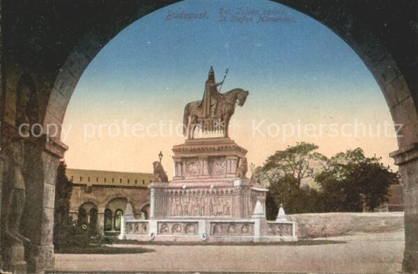 Budapest St. Stefan Monument