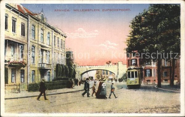 Arnhem Willemsplein Zijpschepoort Strassenbahn