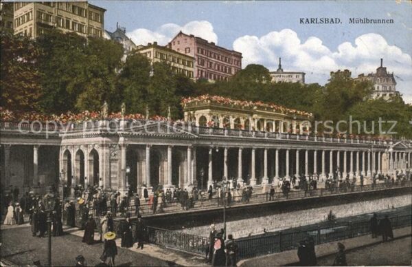 Karlsbad Eger Mühlbrunnen