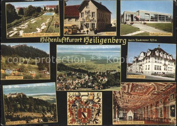 Heiligenberg Baden Schloss Campingplatz Minigolf