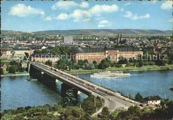 Koblenz Rhein Brücke Rhein