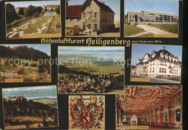 Heiligenberg Baden Minigolf Hallenbad Schloss