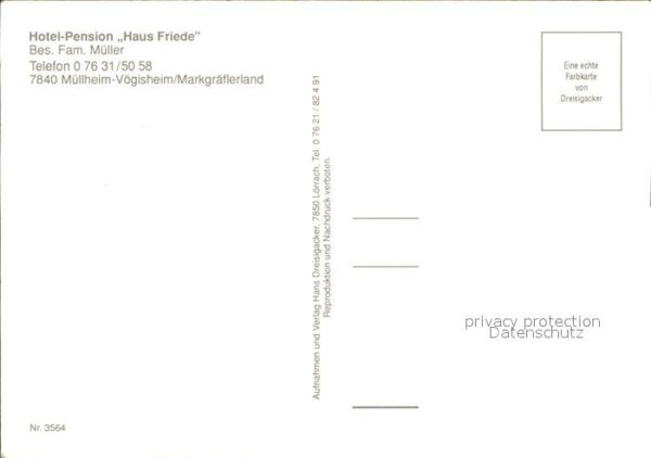 Voegisheim Hotel Haus Friede – Bild 2
